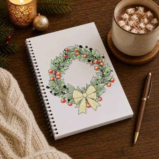 Weihnachts-Gnom mit Geschenk Notizbuch (Von Creator hochgeladen)
