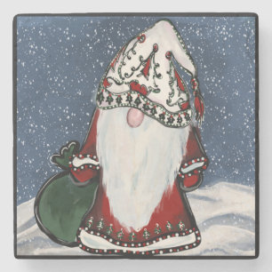 WEIHNACHTS-GNOM STEINUNTERSETZER