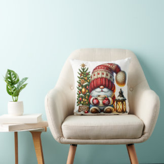 Weihnachts-gnome gemütlich Weihnachtskuschel Wünsc Kissen