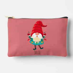 Weihnachts Gnome Holding Weihnachtsleuchten Zubehörtasche