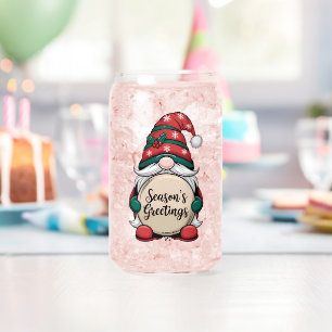Weihnachts-Gnome-Jahreszeit Dosenglas