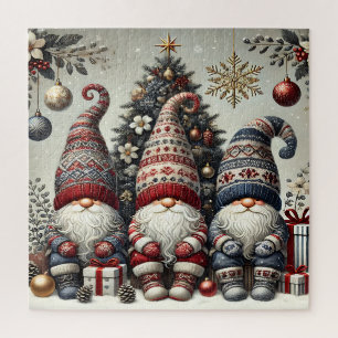 Weihnachts-Gnome-Puzzle