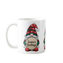 Weihnachts-Gnome-Tasse der Jahreszeit