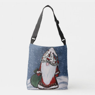 WEIHNACHTS-GNOME TRAGETASCHEN MIT LANGEN TRÄGERN