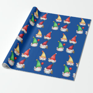 Weihnachts-Gnome-Wrapping Geschenkpapier