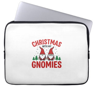 Weihnachts-Gnomies-Feiertags-Gnom-Design Laptopschutzhülle