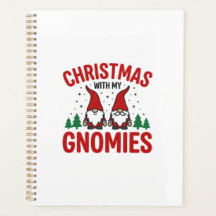 Weihnachts-Gnomies-Feiertags-Gnom-Design Planer