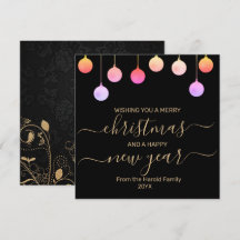 Weihnachts Gold Feierliche Farben Hängedekunst