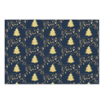 Weihnachts-Gold-Stars und -Bäume mit Baubles, ZSSG