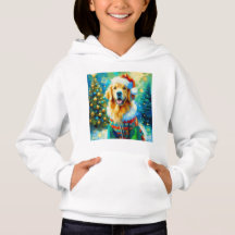Weihnachts-Golden Retriever