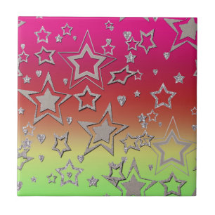 Weihnachts-Gradienten-Glitzer glänzen Konfetti-Ste Fliese