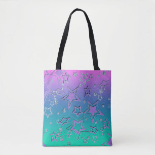 Weihnachts-Gradienten-Glitzer glänzen Konfetti-Ste Tasche