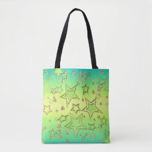 Weihnachts-Gradienten-Glitzer glänzen Konfetti-Ste Tasche