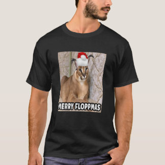 Weihnachts große Floppa Copy T-Shirt