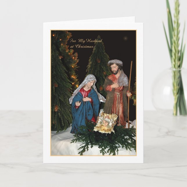 Weihnachts-Gruß - Für mein Ehemann zu Weihnachten (Vorderseite)