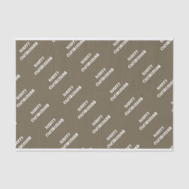 Weihnachts-Grüße Modern Seidenpapier