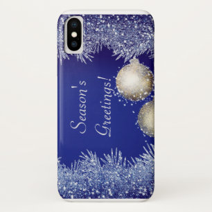 Weihnachts-Grüße Weihnachten Glitzer Weihnachten Case-Mate iPhone Hülle