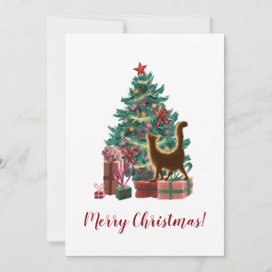 Weihnachts-Grußkarte Feiertagskarte