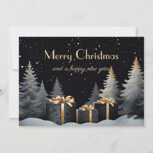 Weihnachts-Grußkarte Feiertagskarte