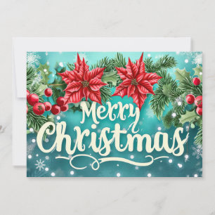 Weihnachts-Grußkarte Feiertagskarte