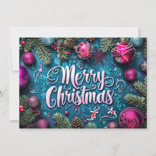 Weihnachts-Grußkarte Feiertagskarte