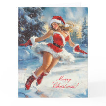 Weihnachts-Grußkarte.