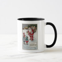 Weihnachts-GrußWeihnachten Gespräch mit Kindern