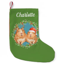 Weihnachts-Guinea Schweine Personalisierter Weihna