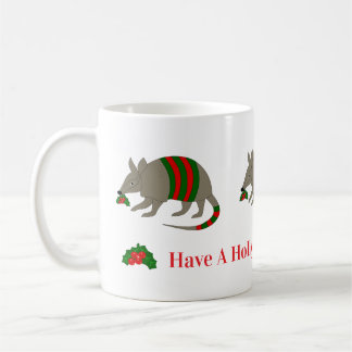 Weihnachts-Gürteltier-Tasse Kaffeetasse