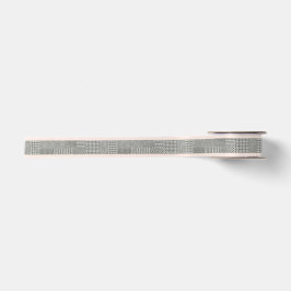 Weihnachts-Hahnentrittmuster Muster Blush Stripes Satinband