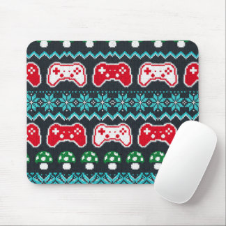Weihnachts-Hässlich-Pullover-Muster-Gaming-Control Mousepad