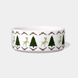 Weihnachts-Haustier Bowl Napf