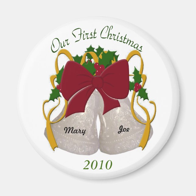 Weihnachts Hochzeitsmagazin Magnet (Vorne)
