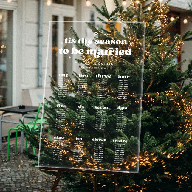 Weihnachts-Hochzeitsstift Acryl Acrylschild (Von Creator hochgeladen)