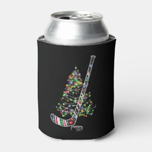 Weihnachts-Hockey-Sportball-Weihnachtsmannmütze Xm Dosenkühler