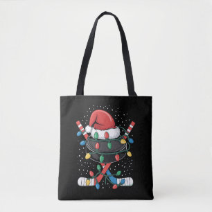 Weihnachts-Hockey-Xmas-Santa-Sportmütze Ball Tasche