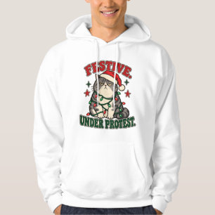 Weihnachts-Hoodie 'Festive Under Protest' Hoodie