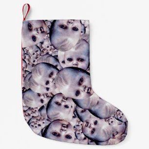 Weihnachts-Horror-Puppe-Strumpf Kleiner Weihnachtsstrumpf