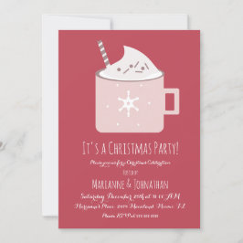 Weihnachts-Hot-Cocoa-Party Einladung