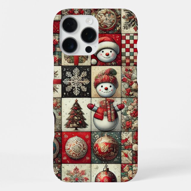 Weihnachts-Hülle iPhone 16 Pro Max Hülle (Rückseite)