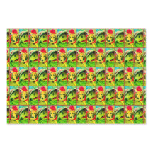 Weihnachts-Hund-Umschlag Papier von Tamara Diaz Ar