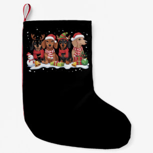 Weihnachts Hunde Dachshund Liebhaber Hundemama Kleiner Weihnachtsstrumpf