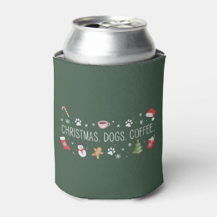 Weihnachts Hunde Kaffee Mama Cozy Wintertierliebha Dosenkühler