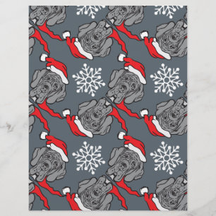 Weihnachts-Hundeshop-Flugblatt Flyer