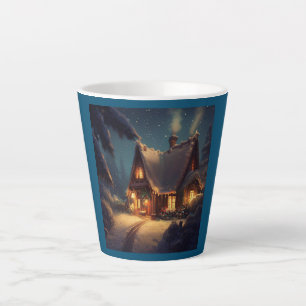 Weihnachts-Hütte 4 Milchtasse