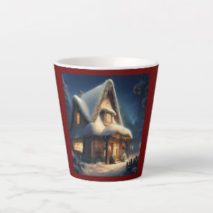 Weihnachts-Hütte 6 Milchtasse