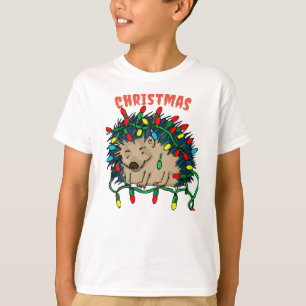 Weihnachts-Igel T-Shirt