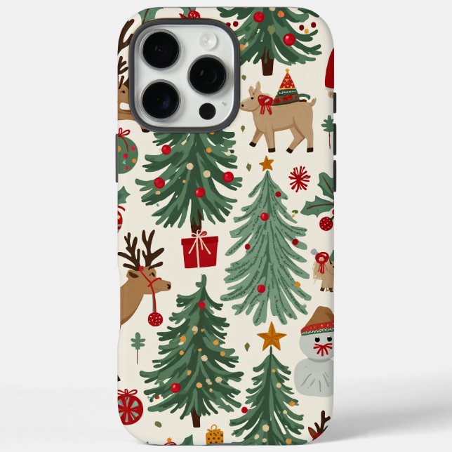 Weihnachts iPhone 16 pro max Fall Hülle (Rückseite)