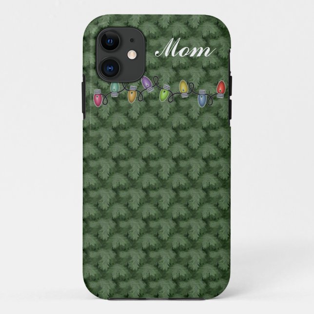 Weihnachts-iPhone-Fall der Custom-Mama Case-Mate iPhone Hülle (Rückseite)