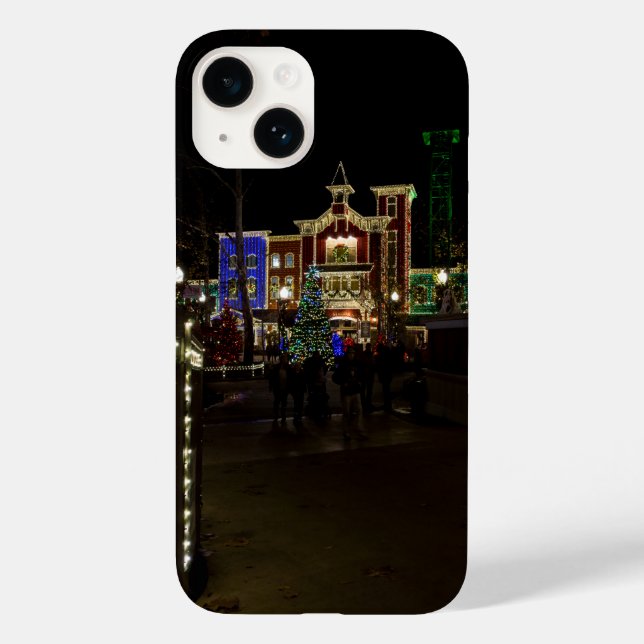 Weihnachts-iPhone-Fall für Fireman Case-Mate iPhone 14 Hülle (Rückseite)